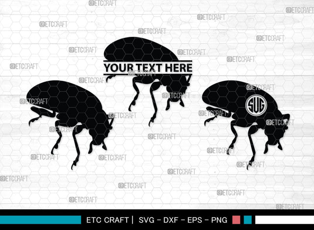 Ladybug Monogram, Ladybug Silhouette, Ladybug SVG, Beetle Svg, Bug Svg, Ladybird Svg, Insect Svg, SB00288 SVG ETC Craft 