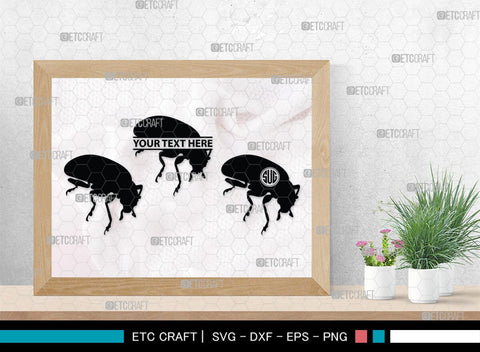 Ladybug Monogram, Ladybug Silhouette, Ladybug SVG, Beetle Svg, Bug Svg, Ladybird Svg, Insect Svg, SB00288 SVG ETC Craft 