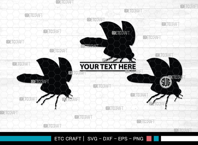 Ladybug Monogram, Ladybug Silhouette, Ladybug SVG, Beetle Svg, Bug Svg, Ladybird Svg, Insect Svg, SB00288 SVG ETC Craft 
