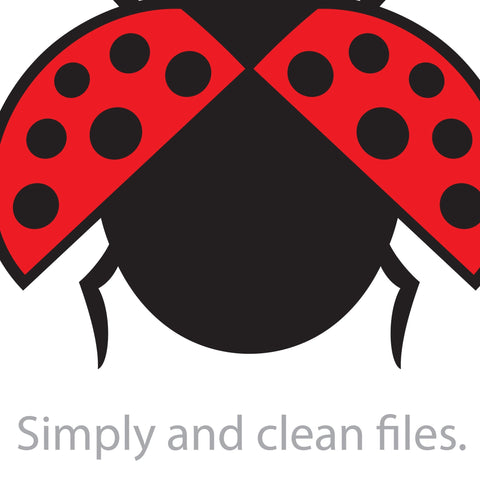Ladybug or beetle icons SVG TribaliumArtSF 