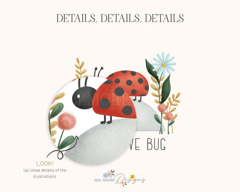 Ladybug Sublimation File Sublimation Aja Nicole Designs 