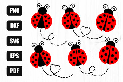 Ladybug Svg Bundle, Lady Bug Svg, Ladybug Designs SVG Litke Designs 