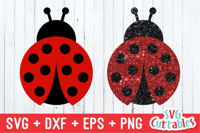 Ladybug svg - Lady Bug Cut File - svg - svg - dxf - eps - png - Silhouette - Cricut - Digital File SVG Svg Cuttables 