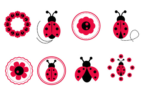 Ladybug SVG. Ladybug Keychain SVG. Keychain SVG SVG Olga Terlyanskaya 