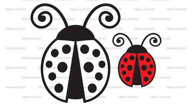 Ladybug SVG TribaliumArtSF 