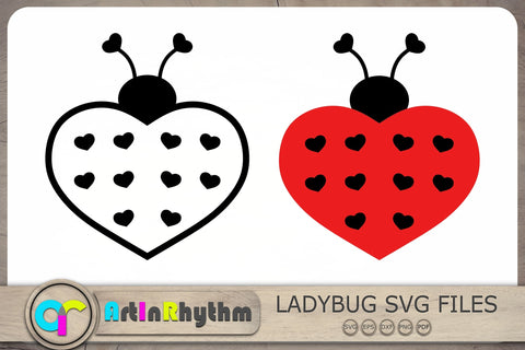 Ladybugs Svg, Ladybug Cliparts, Ladybug Svg Files, Bugs Svg, Insects Svg SVG Artinrhythm shop 