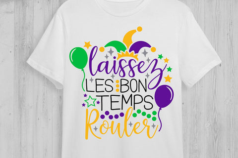 Laissez Les Bon Temps Rouler| Mardi Gras SVG Cutting Files. SVG CosmosFineArt 