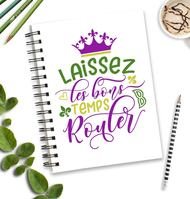 Laissez Les Bons Temps Rouler | Mardi Gras Cut file SVG TheBlackCatPrints 