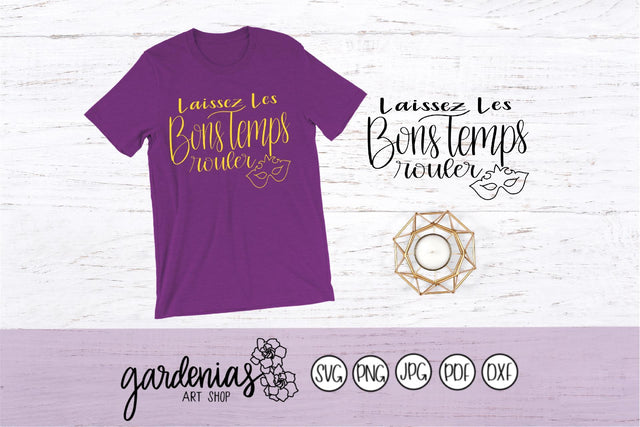 Laissez les Bons Temps Rouler SVG Gardenias Art Shop 