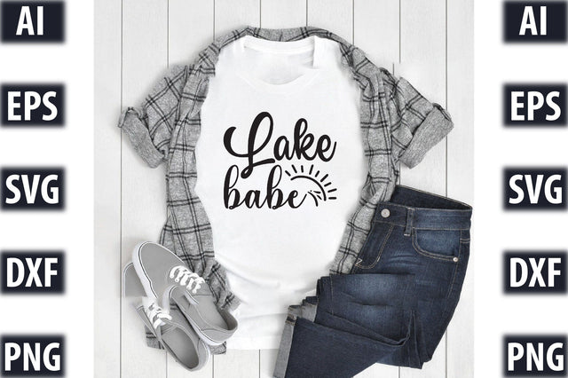 Lake babe SVG SVGista 