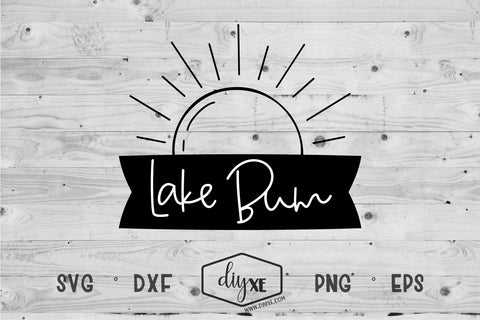 Lake Bum SVG DIYxe Designs 
