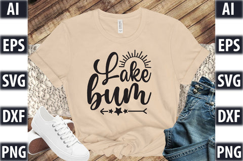 Lake bum SVG SVGista 