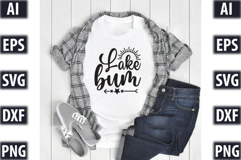 Lake bum SVG SVGista 