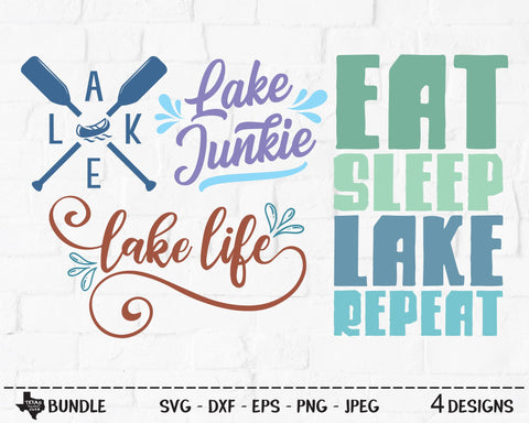 Lake Bundle | Outdoor SVG SVG Texas Southern Cuts 