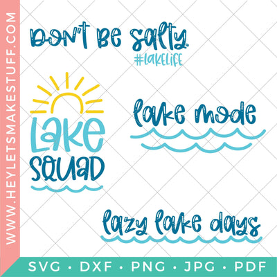 Lake Bundle SVG Hey Let's Make Stuff 
