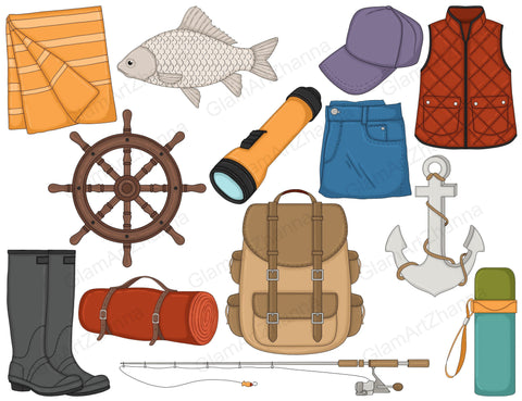 Lake Clipart PNG | Nautical Clipart SVG GlamArtZhanna 