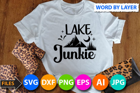 Lake Junkie SVG Cut File SVG BlackCatsMedia 