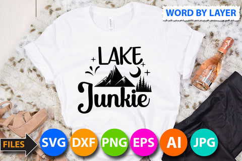 Lake Junkie SVG Cut File SVG BlackCatsMedia 