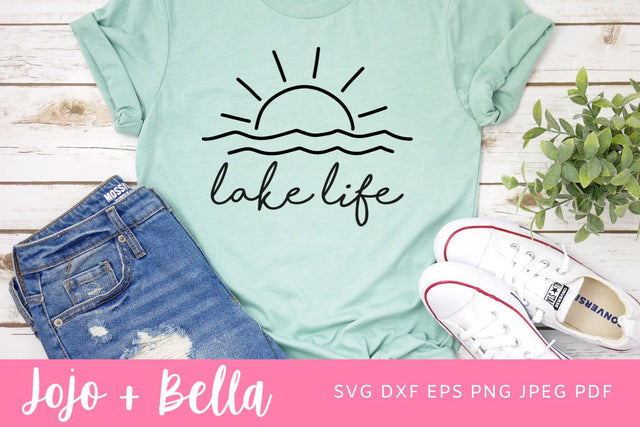Lake Life, Lake life Is The Best Life SVG PNG PDF,Lake Life Svg, Lake Vibes Svg, Summer Lake Svg, Vacation Svg, Lake Shirt Svg, Svg SVG Jojo&Bella 