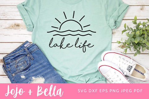 Lake Life, Lake life Is The Best Life SVG PNG PDF,Lake Life Svg, Lake Vibes Svg, Summer Lake Svg, Vacation Svg, Lake Shirt Svg, Svg SVG Jojo&Bella 