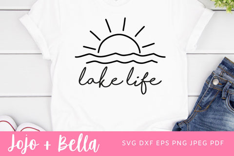 Lake Life, Lake life Is The Best Life SVG PNG PDF,Lake Life Svg, Lake Vibes Svg, Summer Lake Svg, Vacation Svg, Lake Shirt Svg, Svg SVG Jojo&Bella 