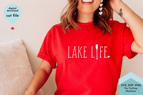 Lake Life Summer SVG Cut File SVG Lettershapes 