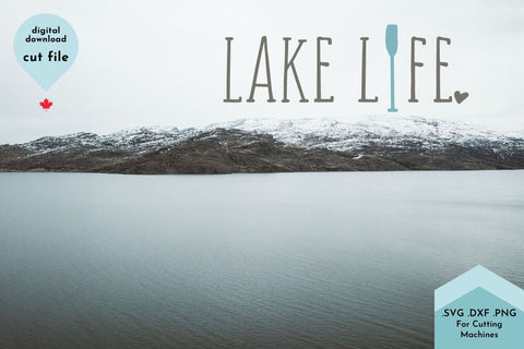 Lake Life Summer SVG Cut File SVG Lettershapes 