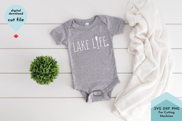 Lake Life Summer SVG Cut File SVG Lettershapes 
