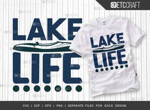 Lake Life SVG Bundle, Lake Svg, Boat Time Svg, Canoe Svg, Kayak Life Svg, Kayak Saying Svg, Lake Quotes, ETC T00438 SVG ETC Craft 