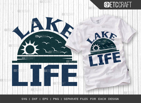 Lake Life SVG Bundle, Lake Svg, Boat Time Svg, Canoe Svg, Kayak Life Svg, Kayak Saying Svg, Lake Quotes, ETC T00438 SVG ETC Craft 