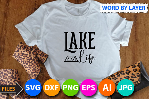 Lake Life SVG Cut File SVG BlackCatsMedia 
