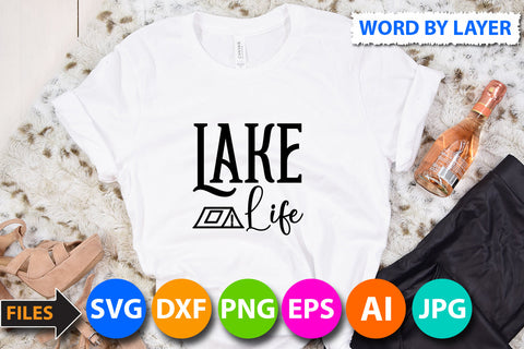 Lake Life SVG Cut File SVG BlackCatsMedia 