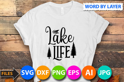 Lake Life SVG Cut File SVG BlackCatsMedia 