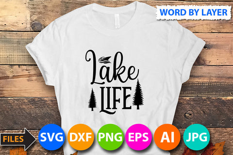 Lake Life SVG Cut File SVG BlackCatsMedia 