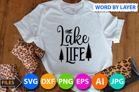 Lake Life SVG Cut File SVG BlackCatsMedia 