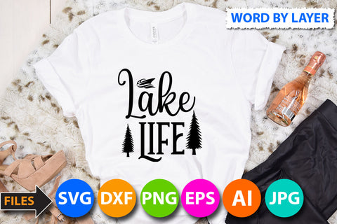 Lake Life SVG Cut File SVG BlackCatsMedia 
