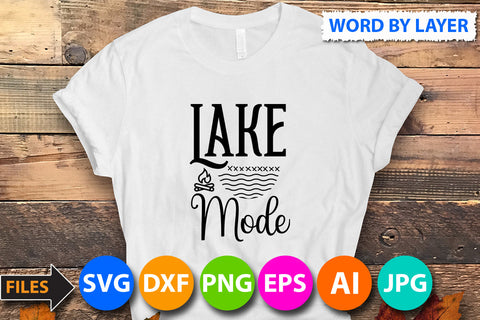 Lake Mode SVG Cut File SVG BlackCatsMedia 