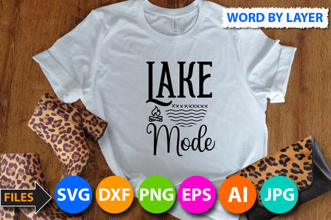 Lake Mode SVG Cut File SVG BlackCatsMedia 
