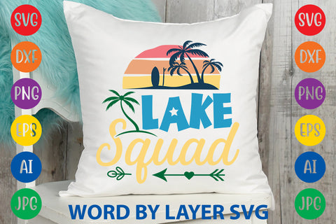 Lake Squad, Summer SVG SVG Rafiqul20606 