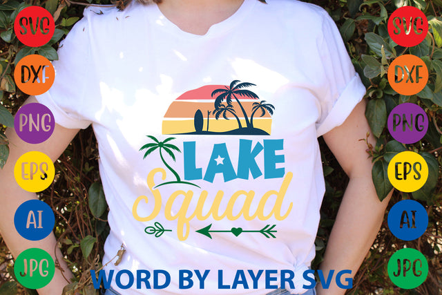 Lake Squad, Summer SVG SVG Rafiqul20606 