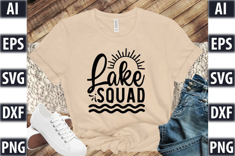 Lake squad SVG SVGista 