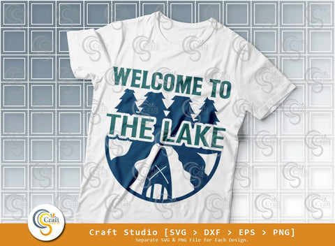 Lake SVG Bundle, Lake Life Svg, Kayak Life Svg, Lake Saying Svg, Lake Quotes, Lake Cutting File SVG ETC Craft 