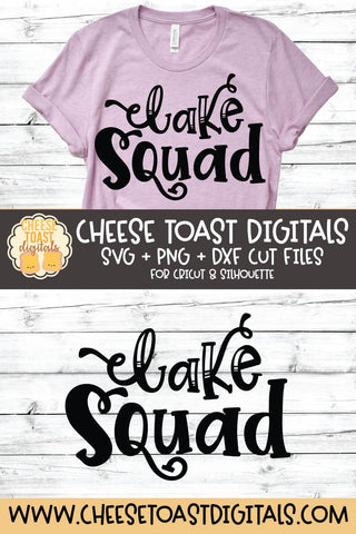 Lake SVG | Lake Squad SVG Cheese Toast Digitals 