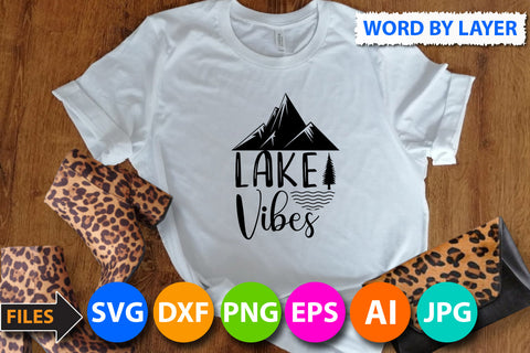 LAke Vibes SVG Cut File SVG BlackCatsMedia 