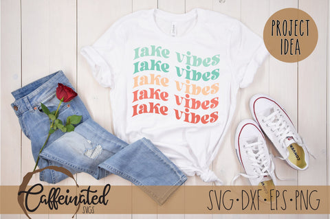 Lake Vibes SVG SVG Caffeinated SVGs 
