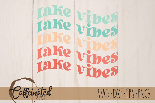 Lake Vibes SVG SVG Caffeinated SVGs 