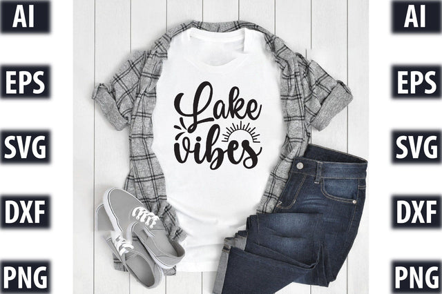 Lake vibes SVG SVGista 