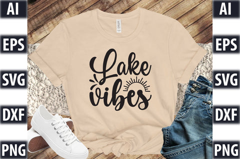 Lake vibes SVG SVGista 