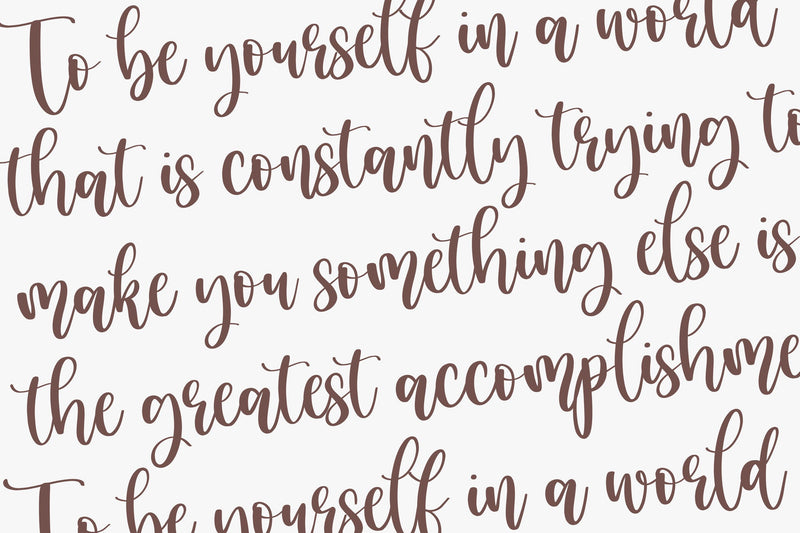 Lambodia Cute Modern Handwritten font - So Fontsy