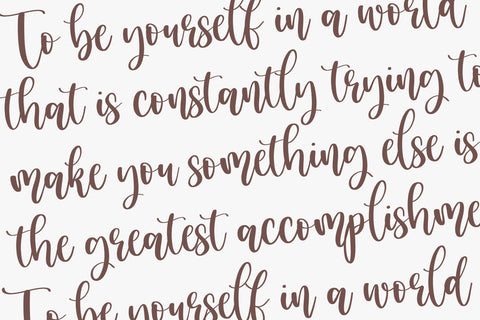 Lambodia Cute Modern Handwritten font Font Balpirick 